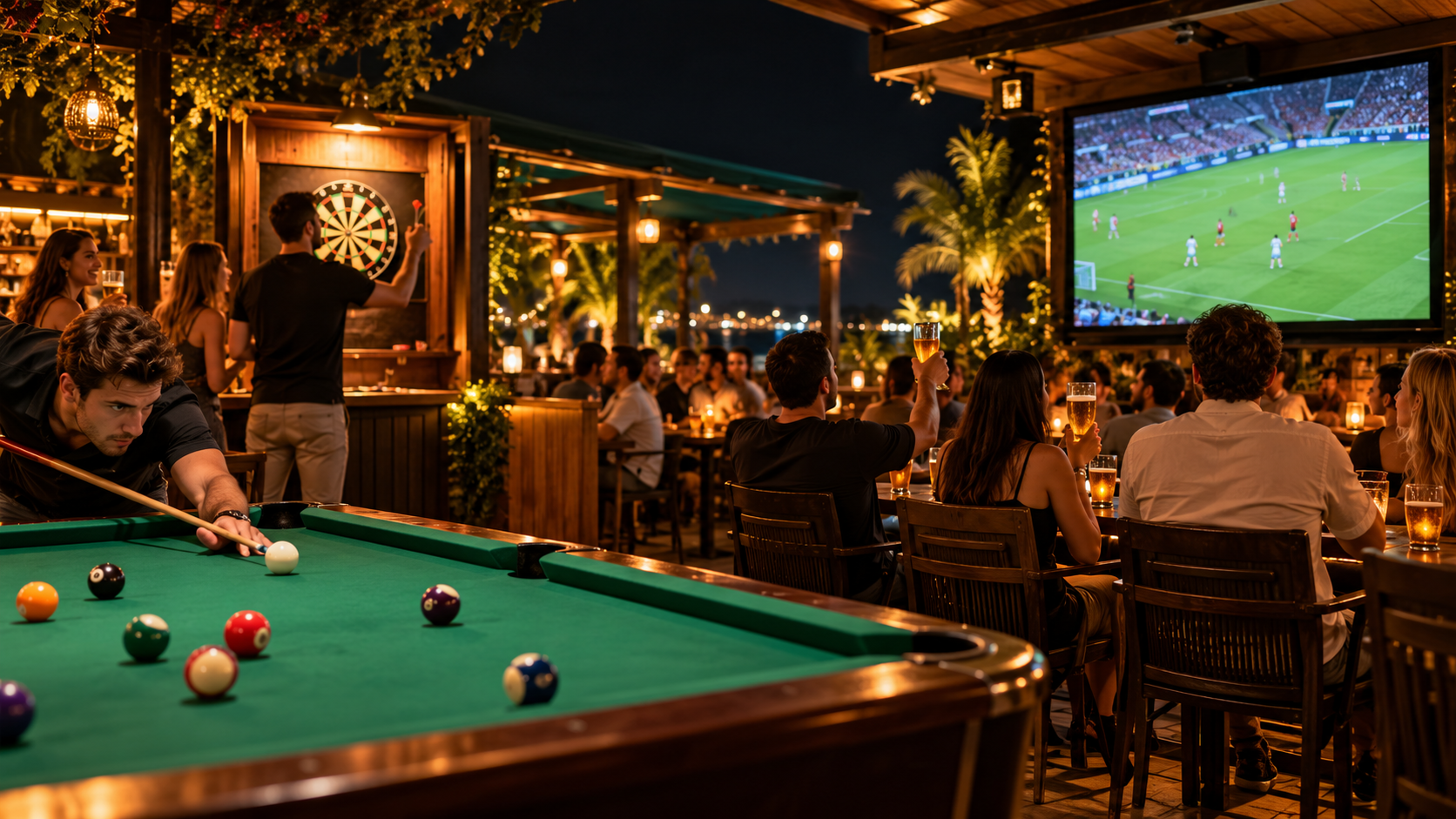 Bir El Bilardo, Bir Tur Dart: Neruda’da Akşam Planı